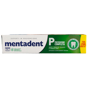 Зубна паста комплексний захист MENTADENT dent. p 100 мл.