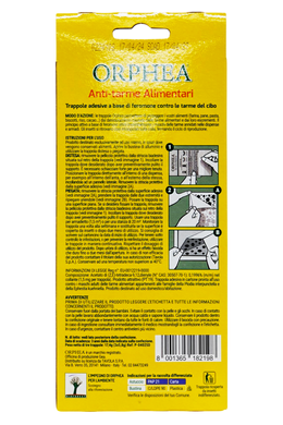 Липкі пластини проти харчової молі ORPHEA a/tarme alimentari 4 шт.