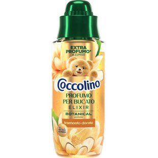 Ароматичний парфум для прання COCCOLINO profuma bucato elixir botanical 342 ml tramonto dorato