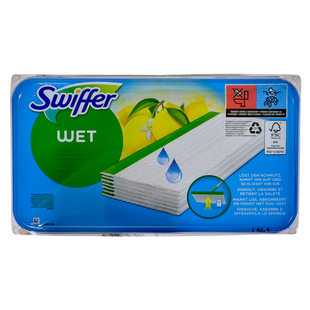 Вологі серветки для підлоги SWIFFER wet ric. pz20