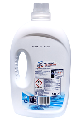 Рідкий засіб для прання LYSOFORM detersivo lavatrice lav.54 ml. 2430 classico