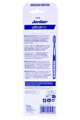 Зубна щітка JORDAN spazzol.x denti ultralite setole medie 2 pezzi