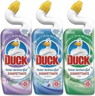 Средство для ухода за туалетом DUCK wc gel 750 мл disinf.marine