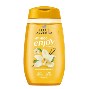 Гель для душу з ароматом ванілі FELCE AZZURRA doccia my mood enjoy vanilla 250 мл.