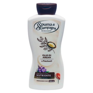 Гель-крем для ванни та душу живильний spuma di sciamp. bagno olio argan 650 мл.