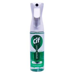 Універсальний засіб для чищення спрей парфумований з пробіотиками CIF infinite clean lime e fiori bianchi trigger 280 мл.