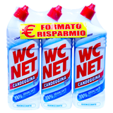 СРЕДСТВО ДЛЯ УХОДА ЗА ТУАЛЕТОМ WC NET GEL CANDEGG.ASS.ML700X3