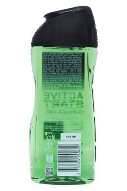 Гель для душа 3в1 для тела, волос и лица мужской ADIDAS ds active start 250 мл.