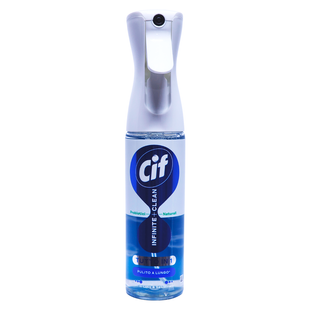 Універсальний засіб для чищення спрей парфумований з пробіотиками CIF infinite clean loto&sal. 280 мл.