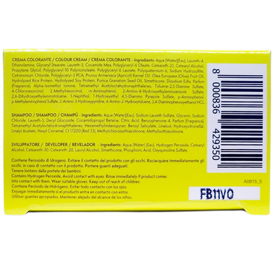Фарба для волосся n.100 чорний bloom DIKSON 100 nero crema colorante