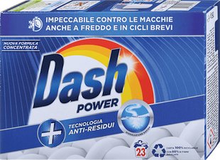 Пральний порошок універсальний DASH power fusto lavatr 23 mis kg 1,15