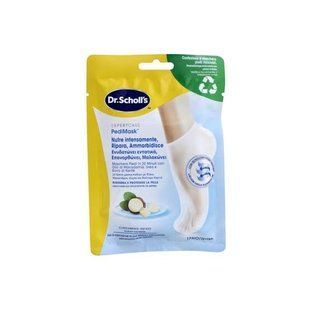 Тканевая маска для ног SCHOLL pedimask macadamia pz1