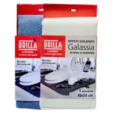 Килимок для сушіння посуду BRILLA scolapiatti galassia microfibra 40x50 briantina