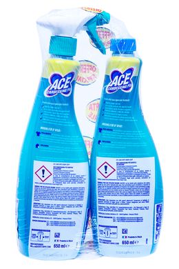 Універсальний засіб для чищення ACE spray mousse candeg. ml.650 piu oxygen +ric ml. 650 (1300 ml)