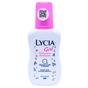 Дезодорант для тела спрей без газа LYCIA deo girl vapo ml75