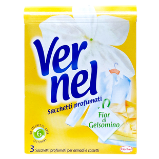 Освіжувач в гардероб VERNEL deod.cassetti 3 buste prof gelsomino