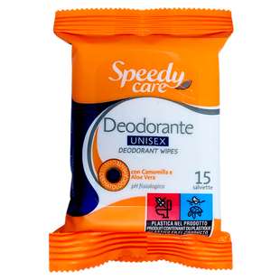Влажные салфетки дезодоруючі SPEEDY care salv.deo 15 шт.