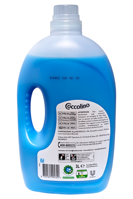 Кондиціонер для прання COCCOLINO diluito aria primavera 40 прань 3 л.