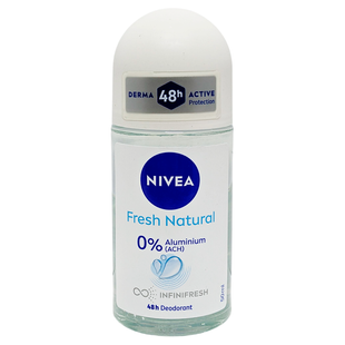 Дезодорант-антиперспирант для тела кульковый NIVEA deo fresh nat.r-on ml50