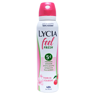 Дезодорант для тела спрей LYCIA deo spr. ml 150 feel fresh ciliegio