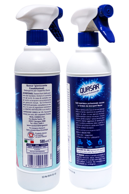 Універсальний засіб для чищення QUASAR 580 ml vapos igien.casa&animale