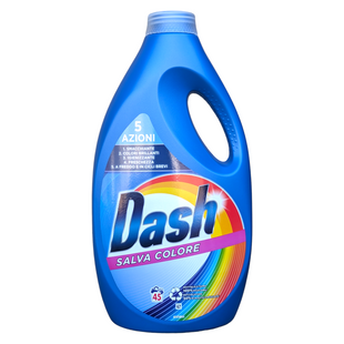 Рідкий засіб для прання кольорових речей DASH lavatr 45 lav ml 2250 color