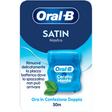 Зубна нитка ORAL-B nastr.satin cer.men.m50