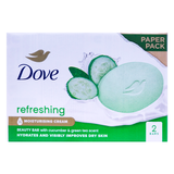 Крем-мыло твердое DOVE sap.refreshing g90x2
