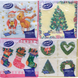 Серветки столовые NICKY tovaglioli happy life 3 veli christmas decorazioni natalizie 20 pz